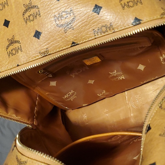 Original MCM traveller's/Book Bag 🎒 - Picture 6 of 8